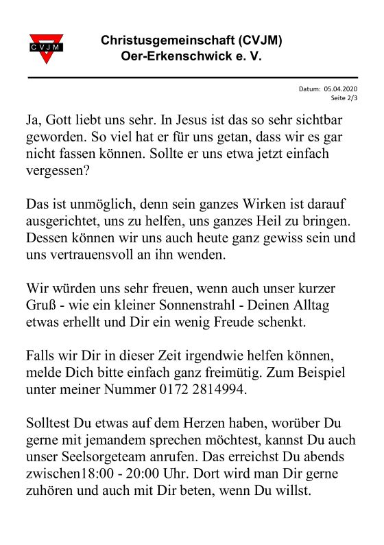 Silberblatt Brief 4